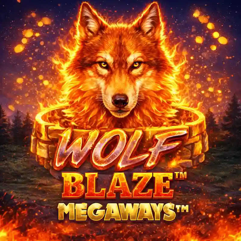 Wolf Blaze Megaways slot game sa bmwbet