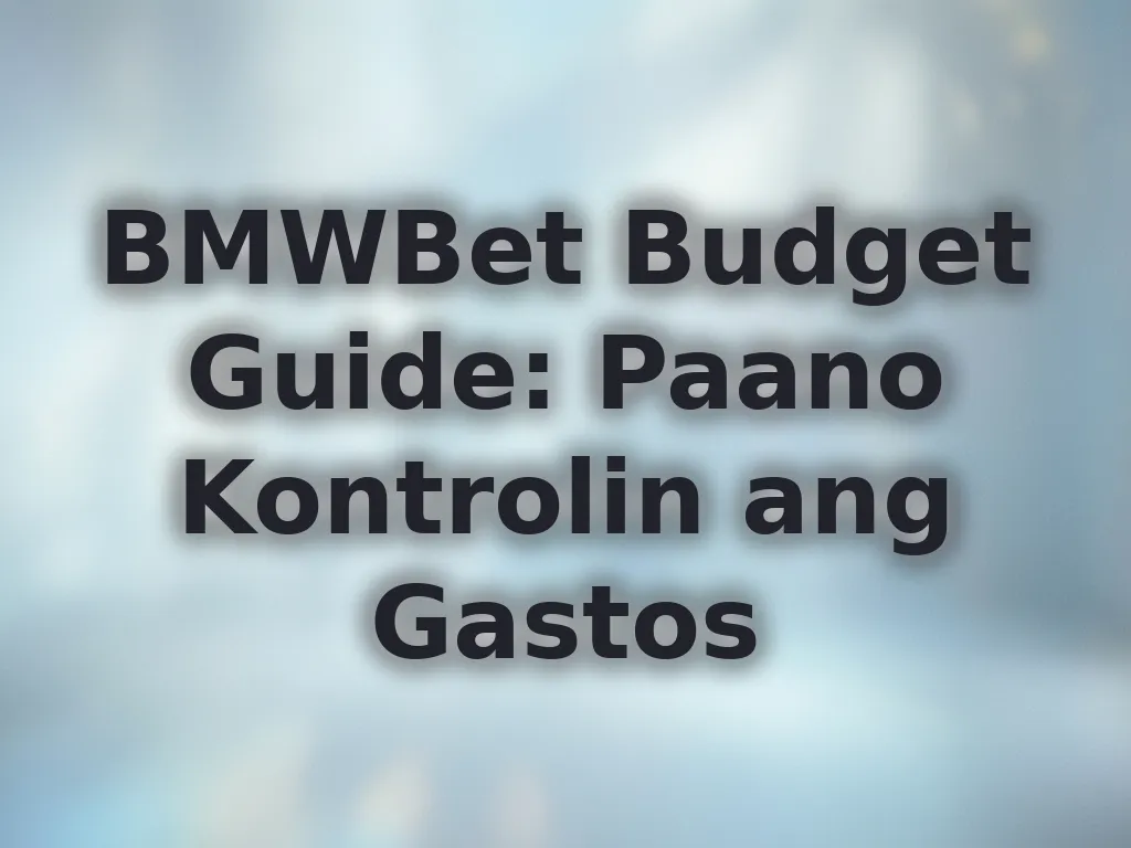 BMWBet Budget Guide thumbnail